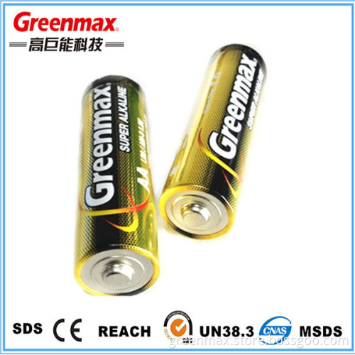1.5V foil jacket aa lr6 am3 alkaline battery